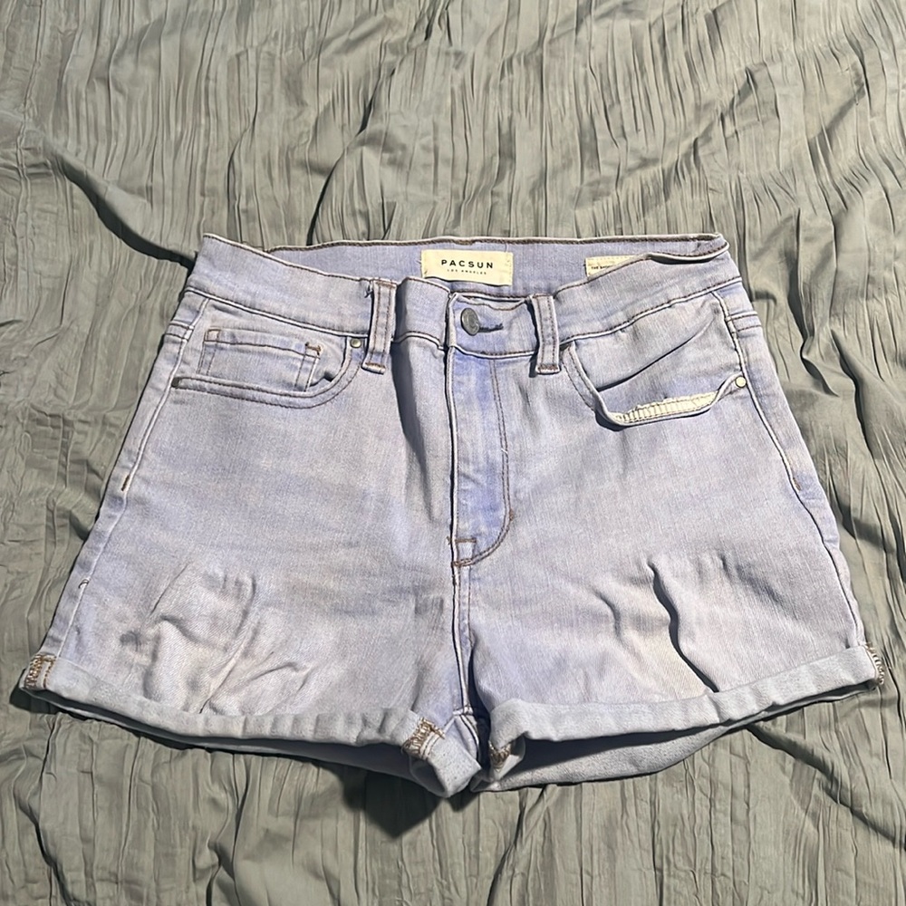 Light Wash Shorts
